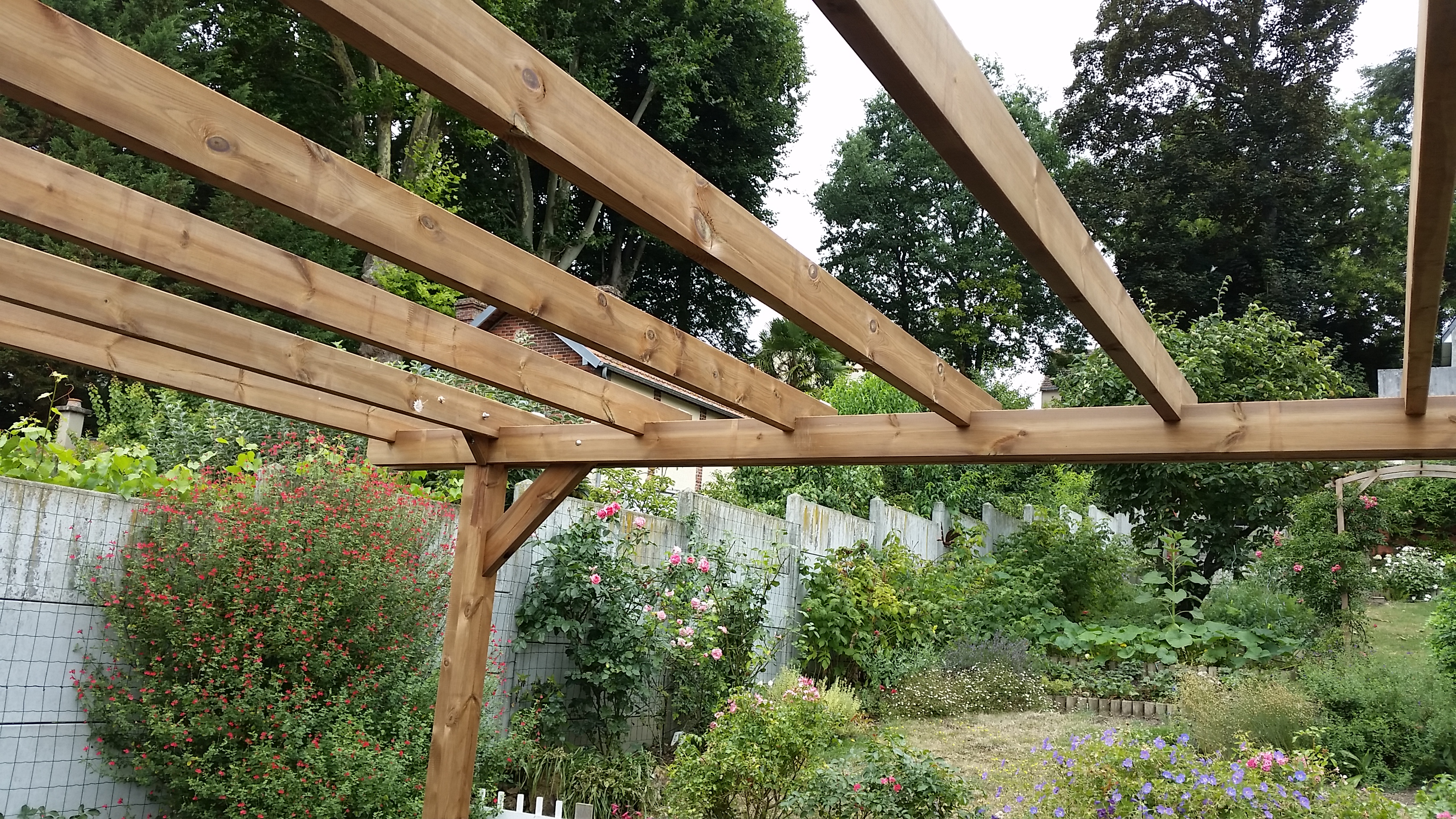 Pergola autostable detail