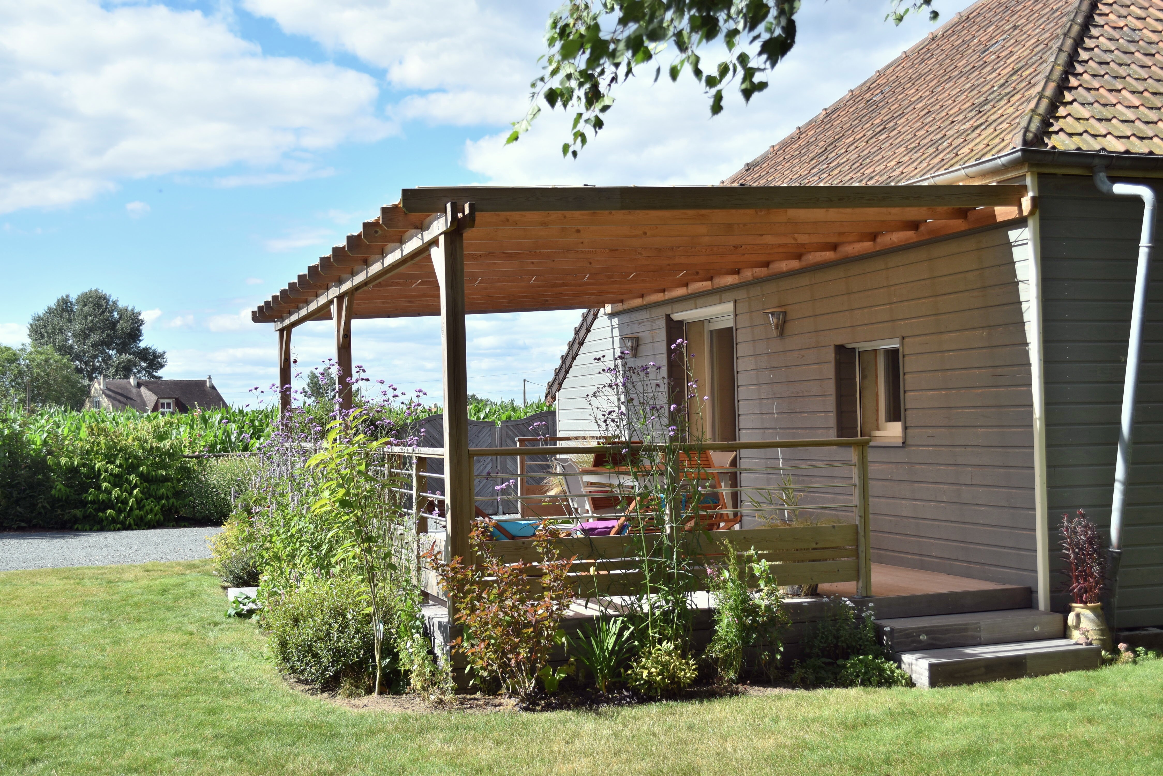 Pergola bois