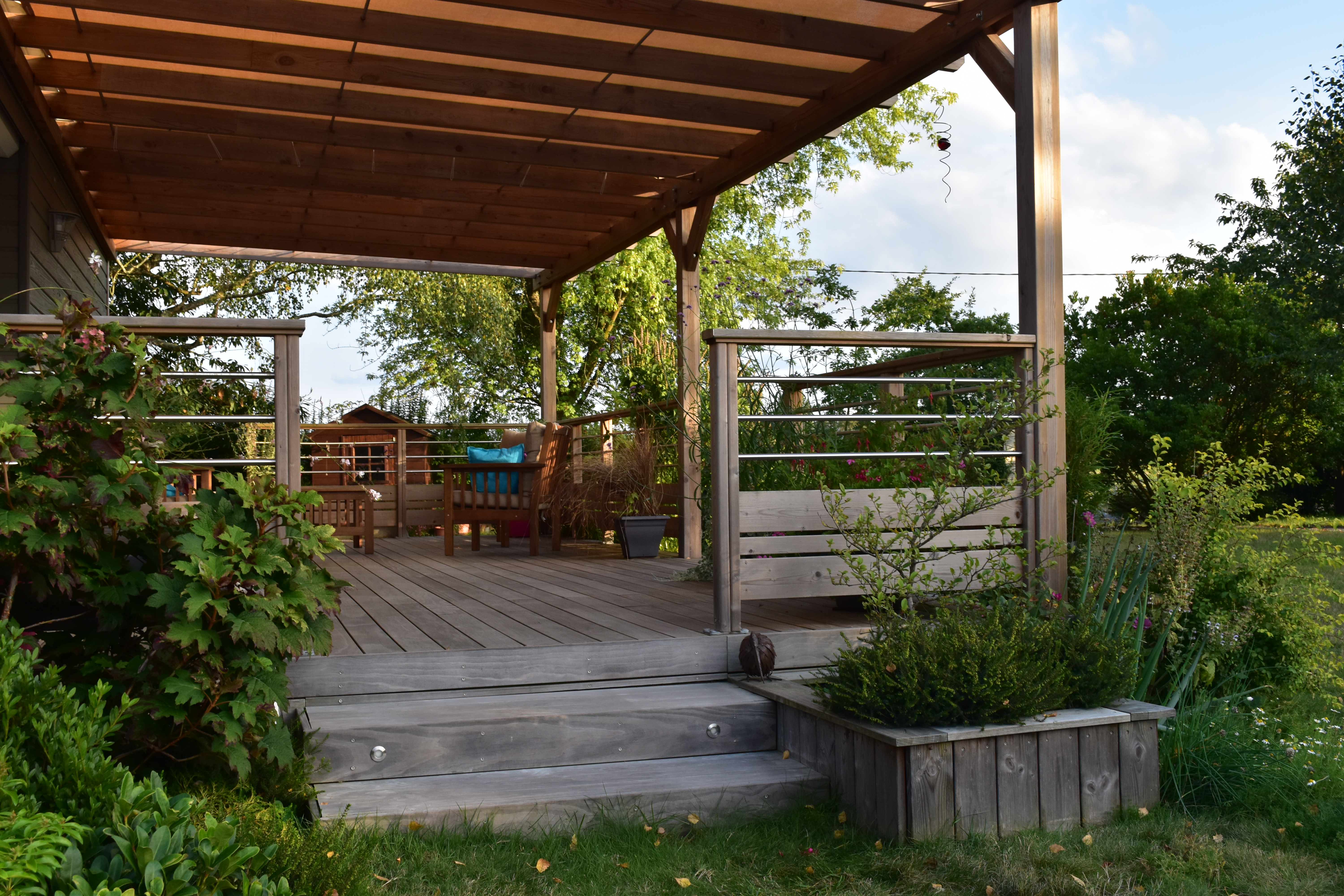 Pergola bois sur mesure