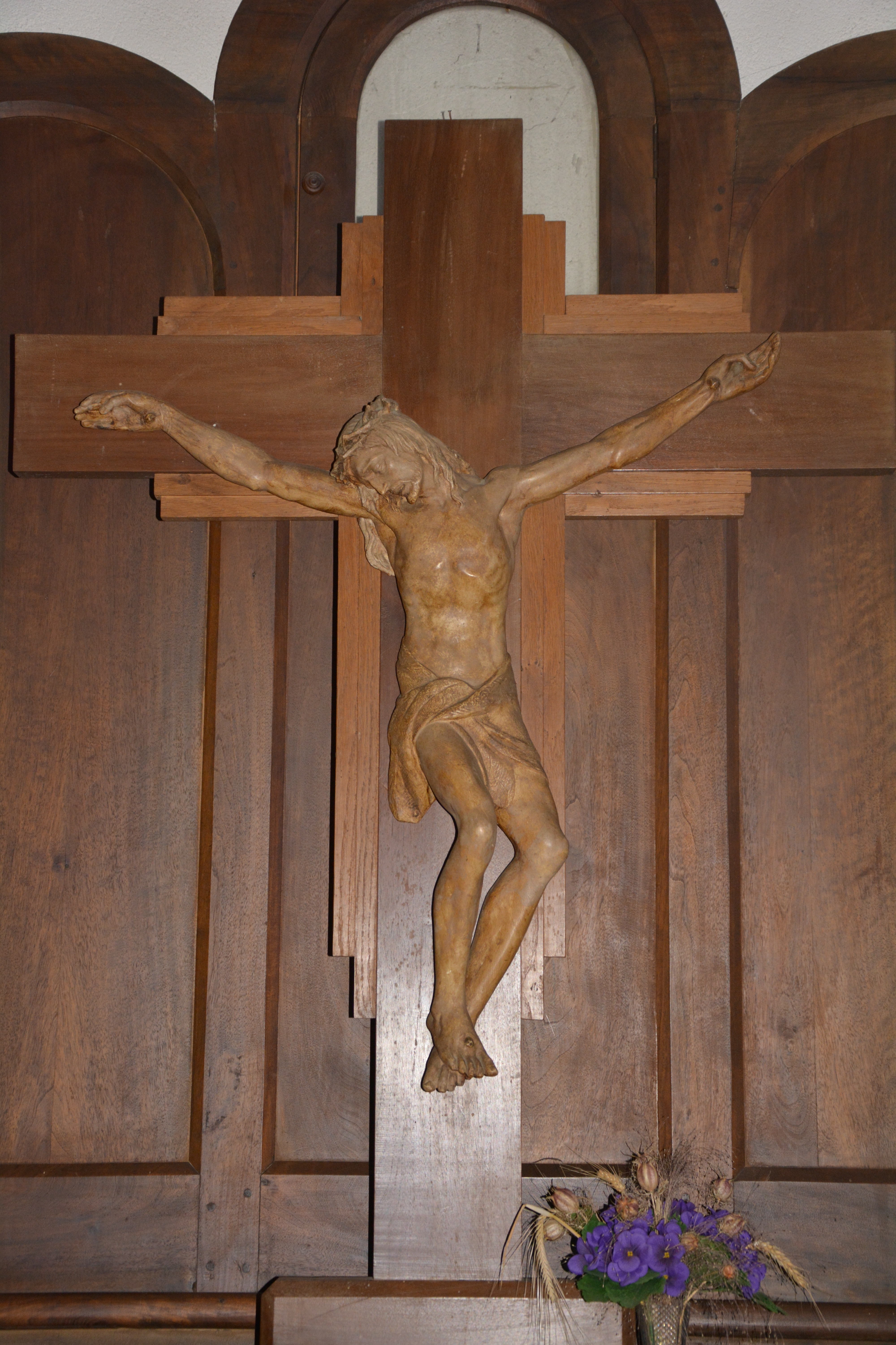 Vinezac patrimoine eglise christ dsc 0645