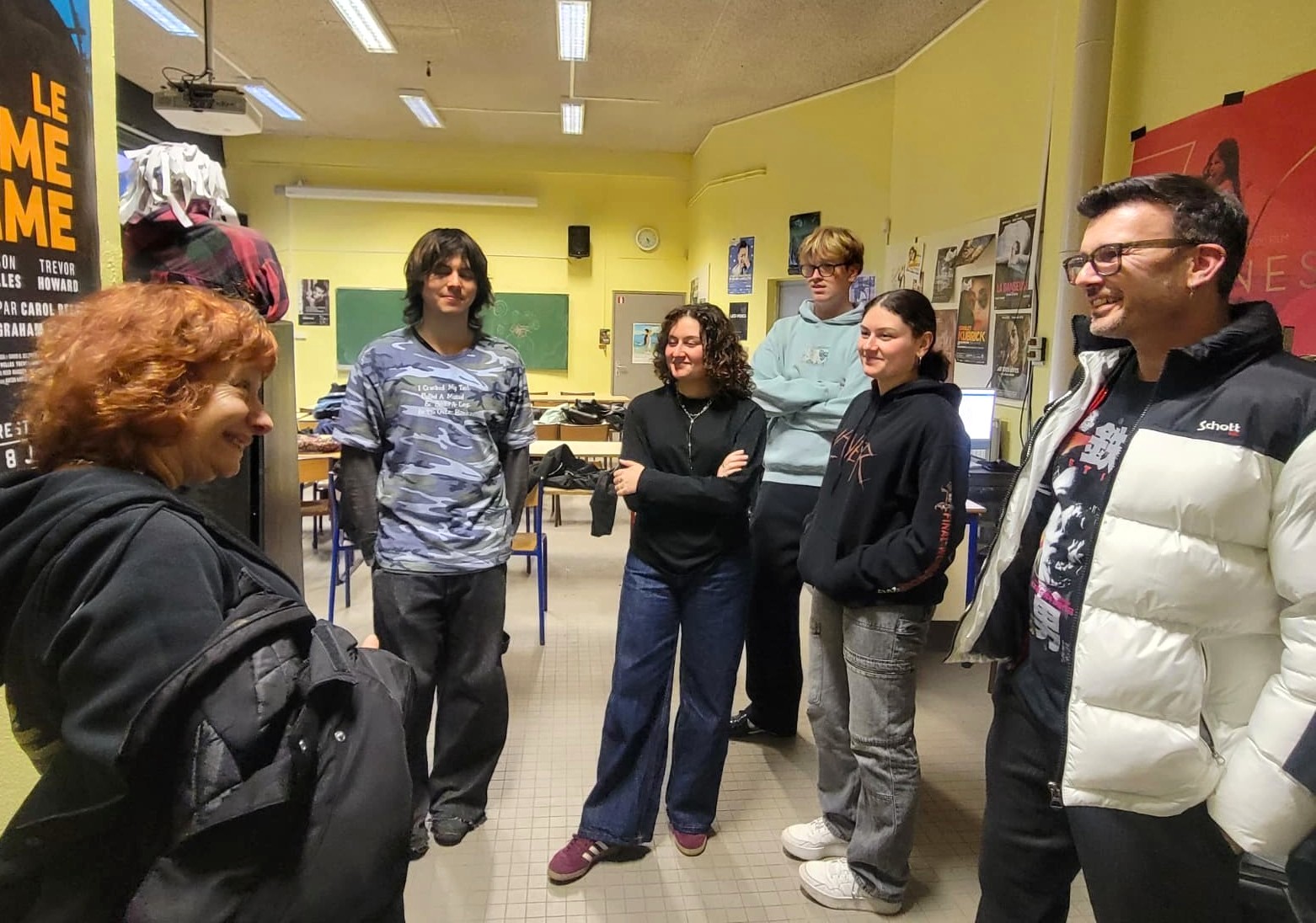 Rencontre caroline vie lycee blum janvier 2026 1 