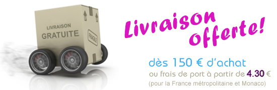 FRAIS DE PORT OFFERTS


Pour toute commande supérieure à 150 euros livrée en France métropolitaine via le réseau Mondial Relay ( 4300 points de vente relais en France )

 


Toutes les livraisons seront effectuées soit par le réseau Mondial Relay ( 4300 points de vente relais en France, envoi suivi et remise en point relais contre signature  ) soit par  les services de la Poste française en Colissimo ( envoi suivi, remise à domicile sans signature )

Coût de livraison Mondial Relay (Tarifs 2012 ):

France uniquement : à partir de 4,30€ pour 1 miniature au 1/43e, puis 4,90€ pour 2 miniatures 1/43e, puis 5,65€ pour 3 miniatures ou plus.

                 à partir de 5,65€ pour 1 miniature au 1/18e, puis 6,35€ pour 2 miniatures 1/18e, puis 7,65€ pour 3 miniatures 1/18e ou plus.

Coût de livraison Colissimo (Tarifs La Poste 2012 ):

- France : à partir de 5,70€ pour 1 miniature au 1/43e, puis 7,10€ pour 2 miniatures 1/43e, puis 8,20€ pour 3 miniatures ou plus.

                 à partir de 8,20€ pour 1 miniature au 1/18e, puis 9,25€ pour 2 miniatures 1/18e, puis 11,35€ pour 3 miniatures 1/18e ou plus.

- Zone A : Union Européenne – Suisse – Norvège : à partir de 16,15€ et selon le poids total de la commande

- Zone B : Europe de l’Est – Maghreb : à partir de 19,80€ et selon le poids total de la commande

- Zone C : Afrique – Canada – Etats Unis – Proche et Moyen Orient : à partir de 23,20€ et selon le poids total de la commande

- Zone D : Autre Destination :à partir de 26,40€ et selon le poids total de la commande

Vous pourrez suivre la livraison de votre colis directement sur le site www.colissimo.fr ou le site www.Mondialrelay.fr avec le numéro de suivi que nous vous transmettrons.

100% des modèles sont expédiés dès réception du paiement de votre commande et nous apportons
le plus grand soin dans la fabrication du colis.
Les délais de livraisons étant de 2 à 3 jours ouvrés pour la France métropolitaine.