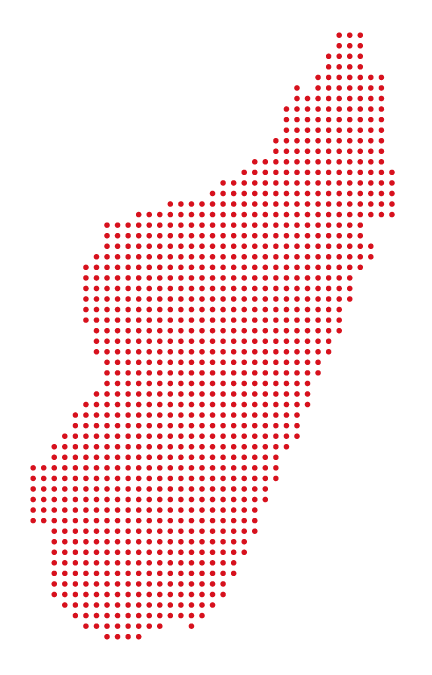 Carte MADA pointsRouge