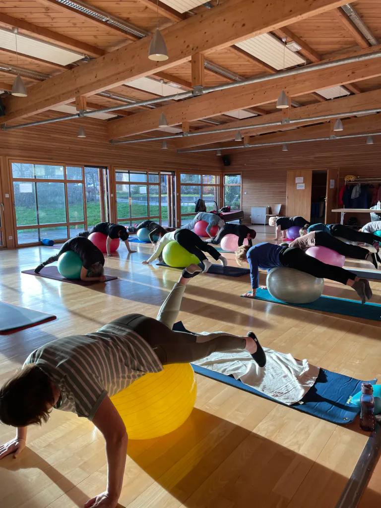 Pilates fascia swissball nancy