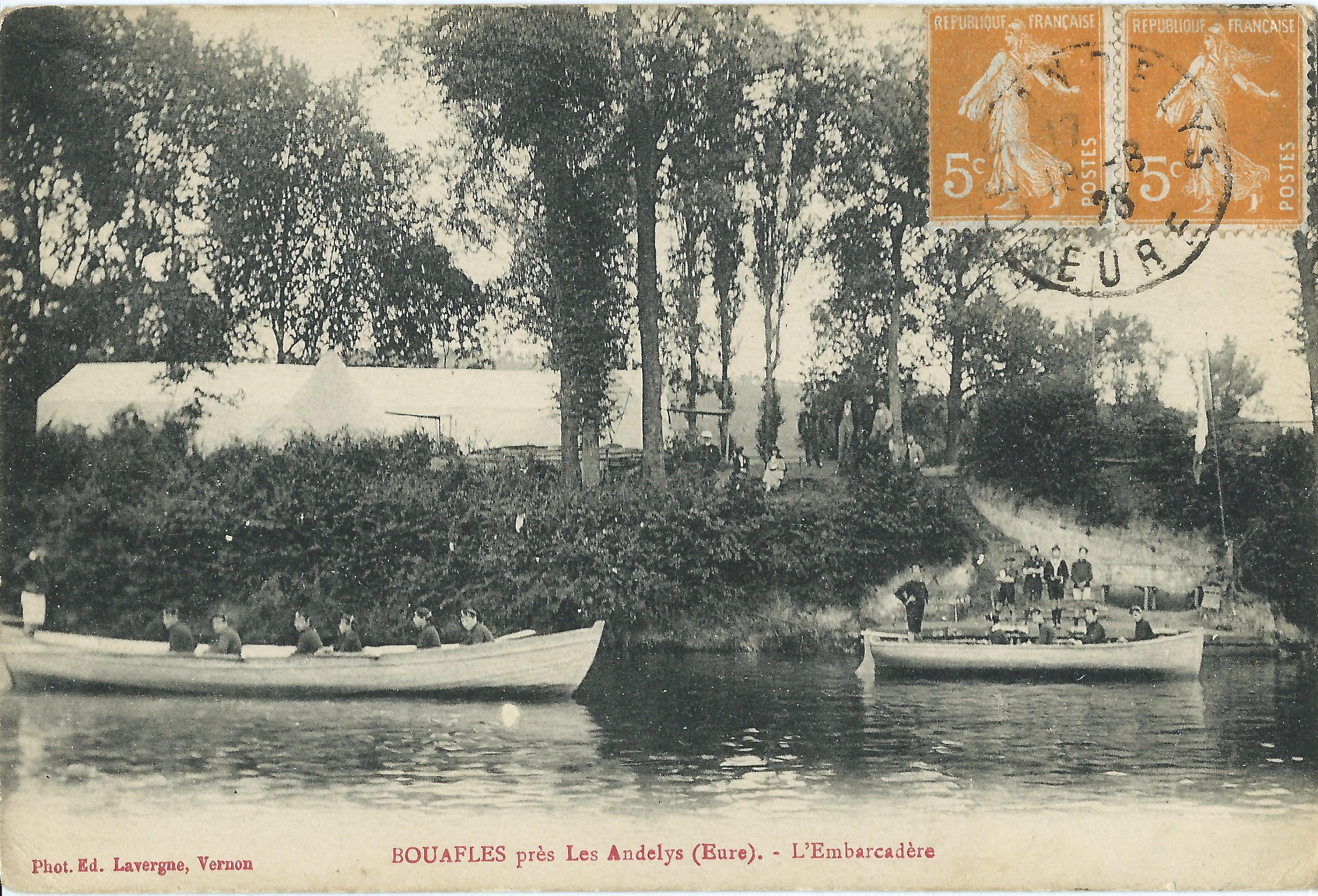 Camp des pilotins l embarcadere 1928