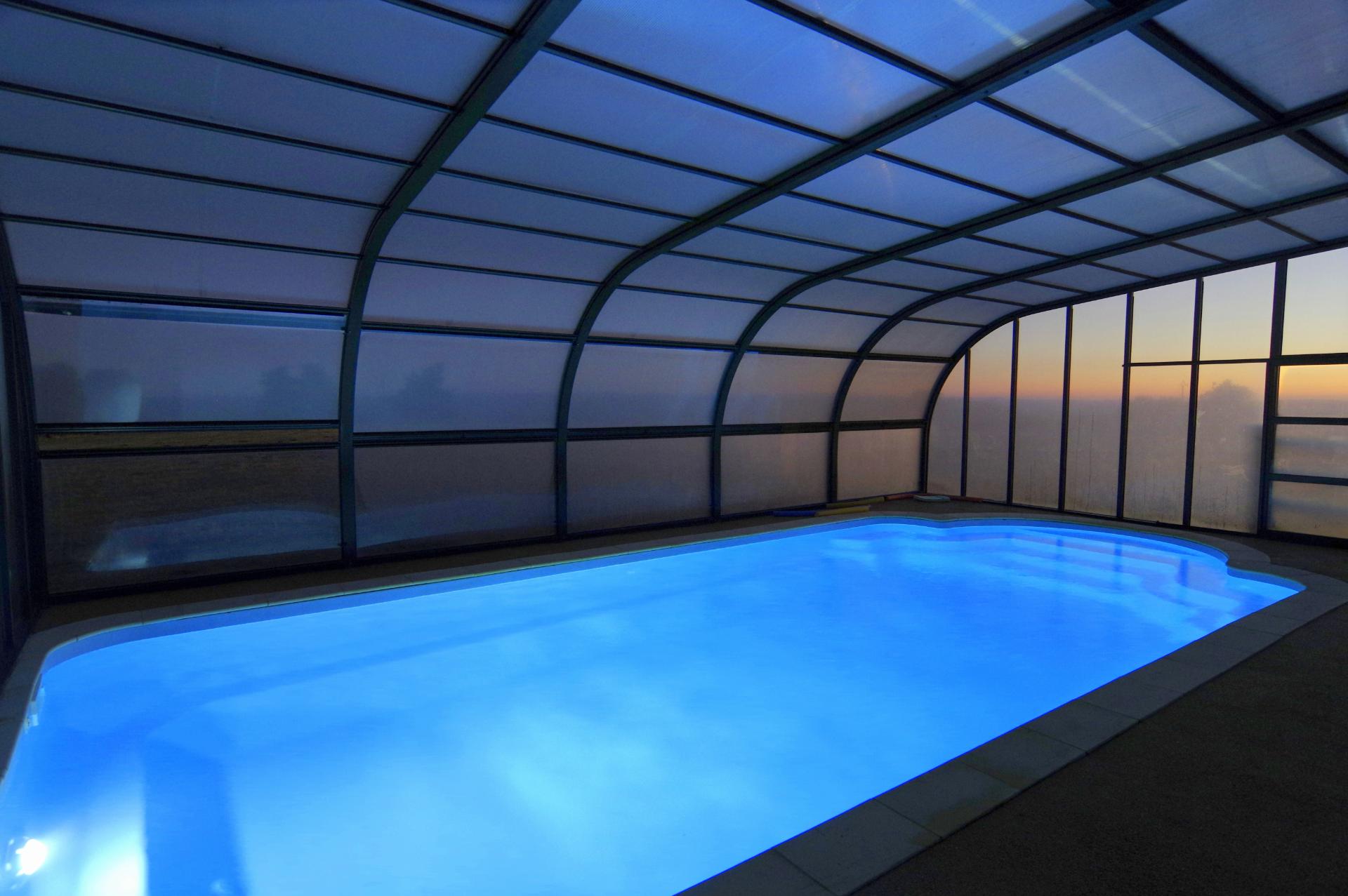 Piscine de nuit