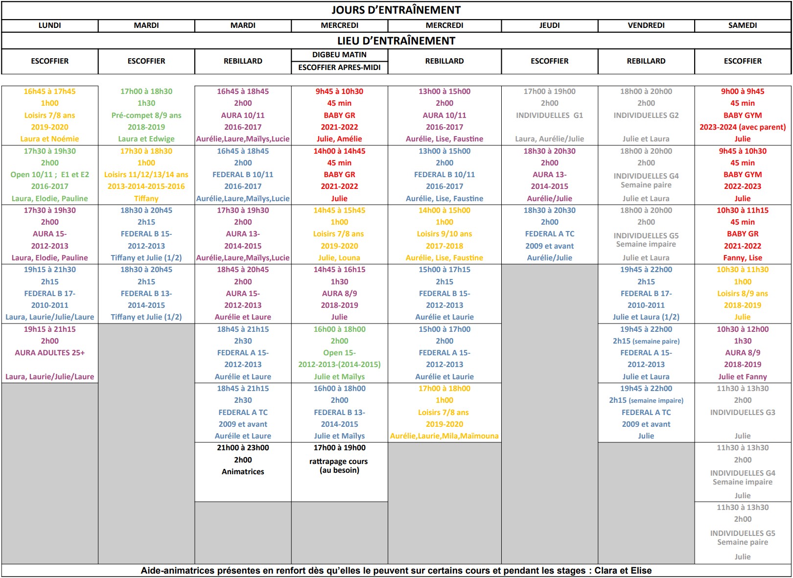 PlanningEntrainements2026-2027