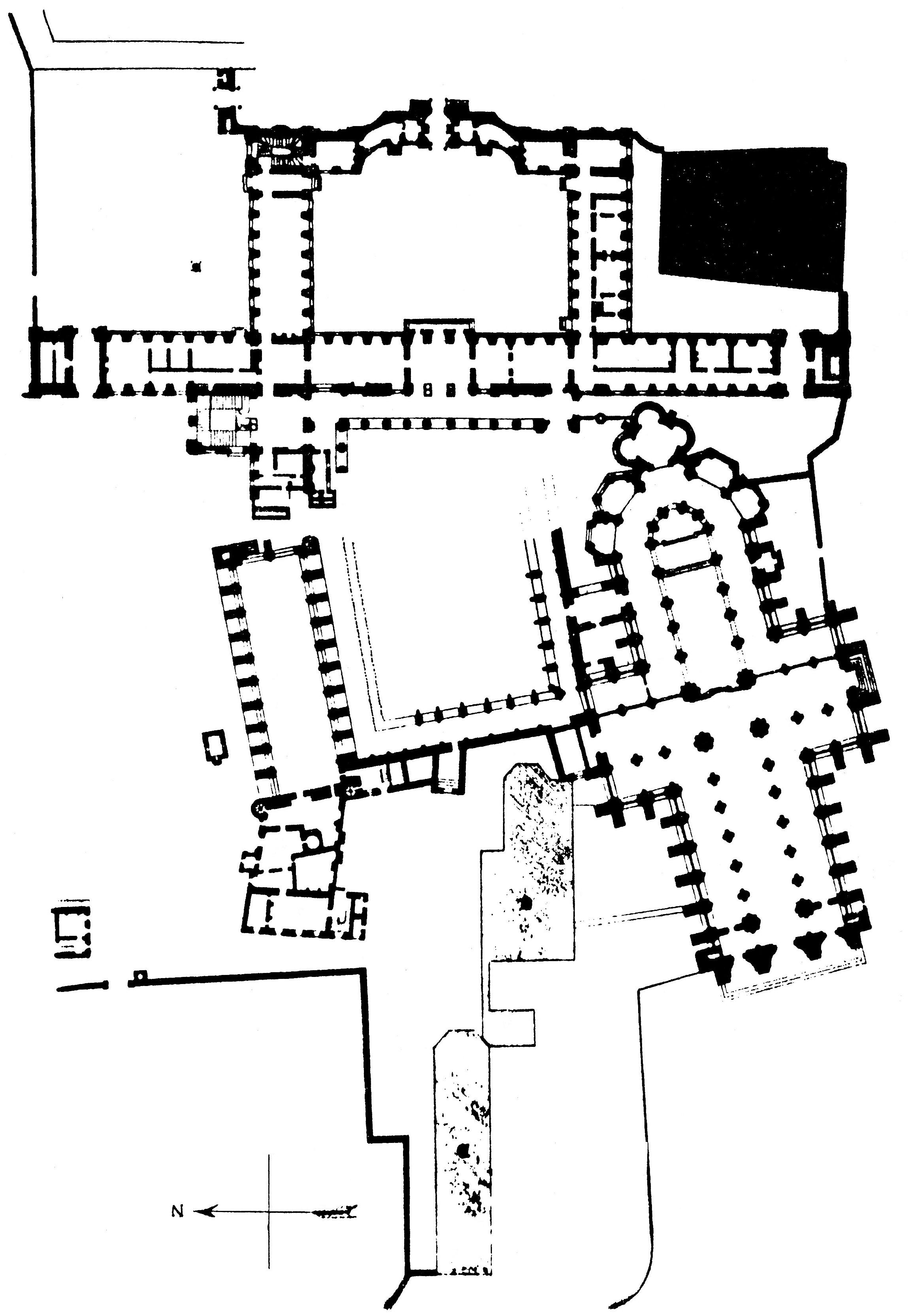 + Abbatiale de CORBIE, fin XVIIIème siècle