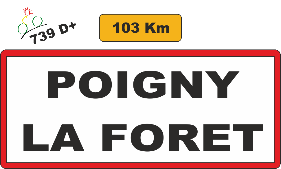 Plaque poigny la foret