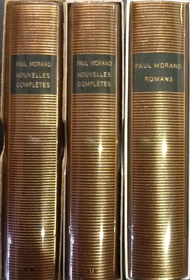 Les volumes 383, 393 et 514 de Paul Morand dans la Pléiade