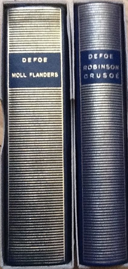 Volumes 138 et 214 de Defoe dans la Pléiade