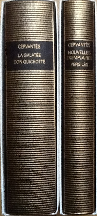 Volumes 18 et 480 de Cervantes dans la Pléiade.