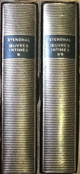 Volumes 109 et 304 de Stenddhal dans la Pléiade.