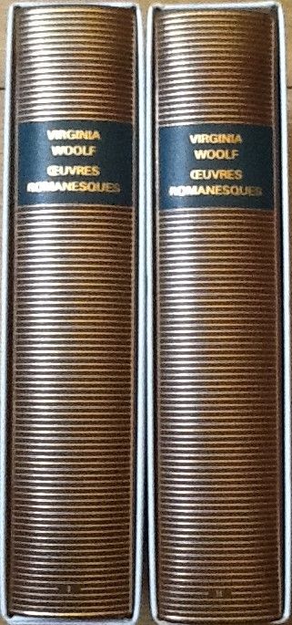 Volumes 576 et 577 de Woolf dans la Pléiade.