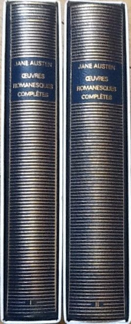 Volumes 469 et 592 de Austen dans la Pléiade.