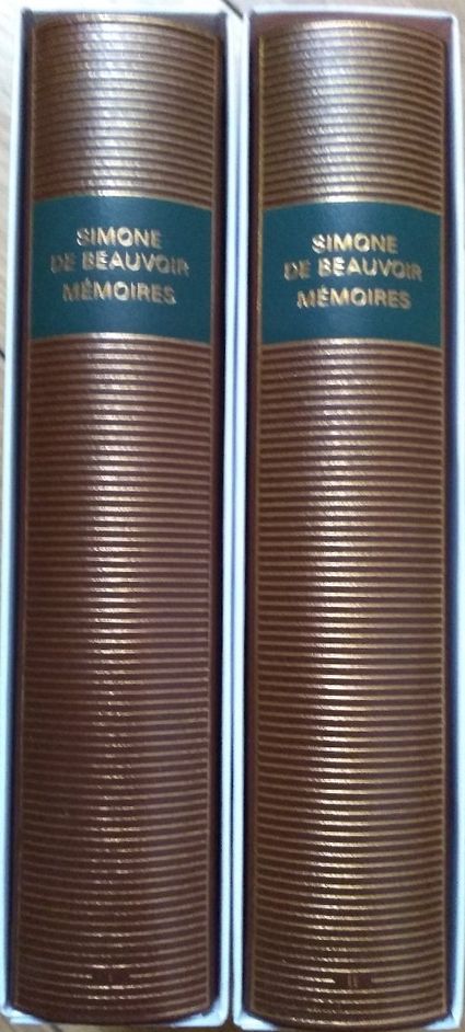 Volumes 633 et 634 de Simone de Beauvoir dans la Pléiade.