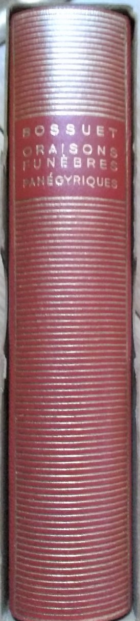 Volume 33 de Bossuet dans la Pléiade.