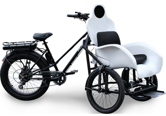 Vélo cargo électrique PMR