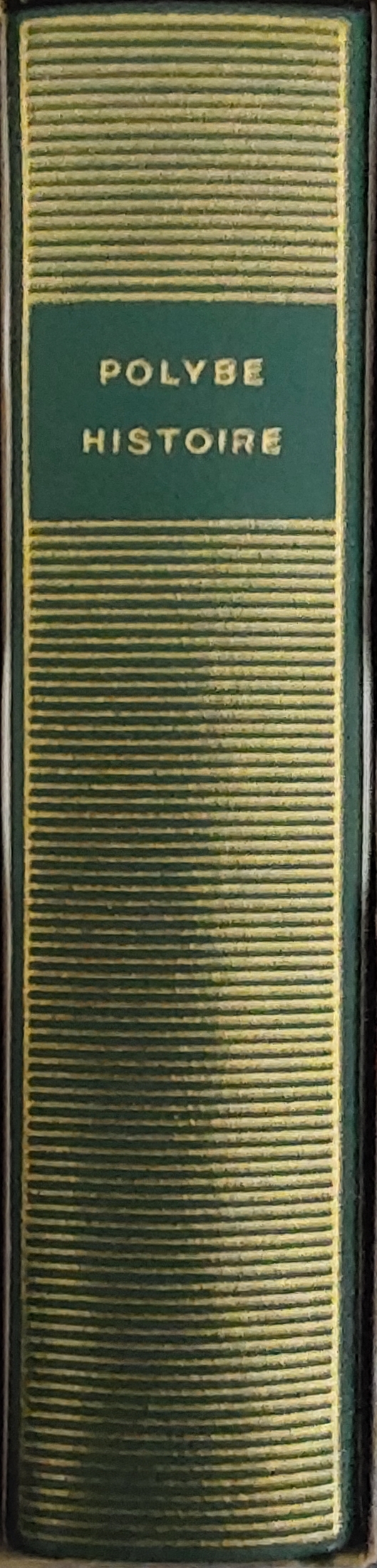 Volume 219 de Polybe dans la bibliothèque de la Pléiade.