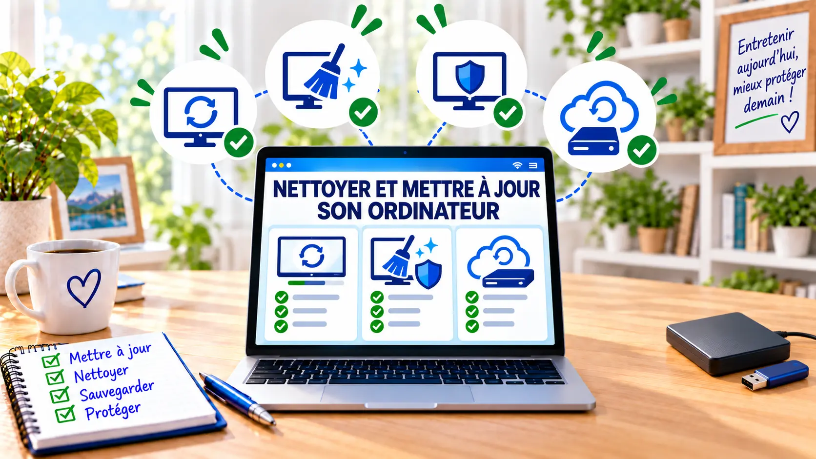 Nettoyer et mettre à jour son ordinateur