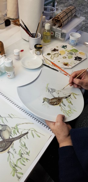 Them arts peinture porcelaine peintureporcelaine