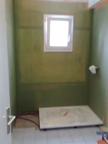 8 preparation des murs creation d un doublage placo pose de carrelage impermeabilisation des murs et pose bac a douche a vertou 44120