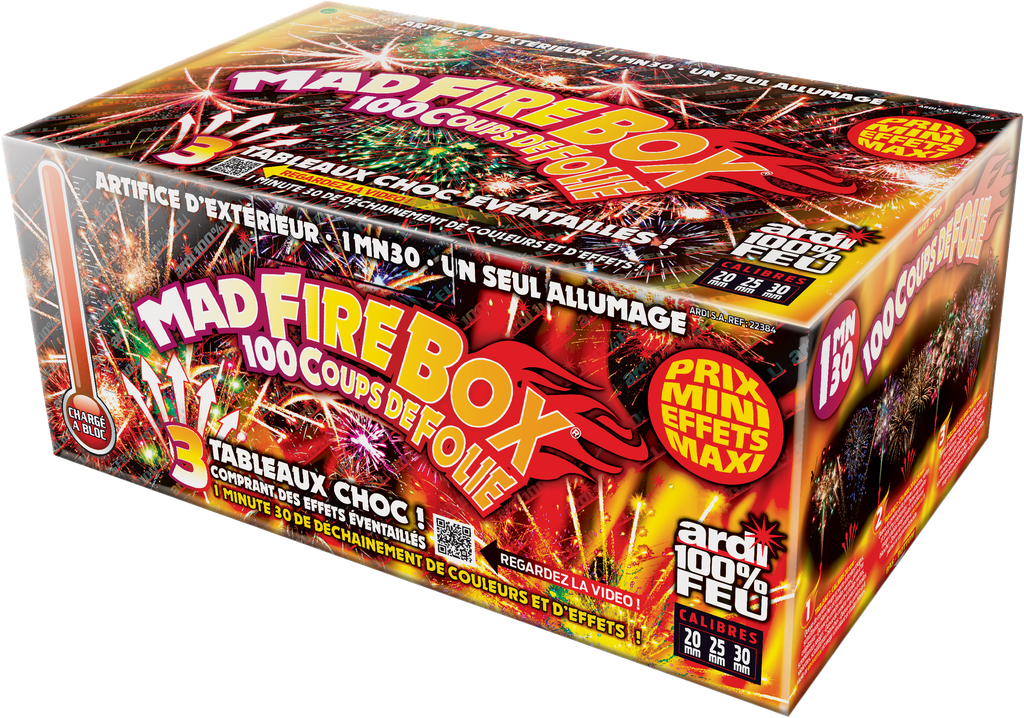 22384 mad fire box 100 feu