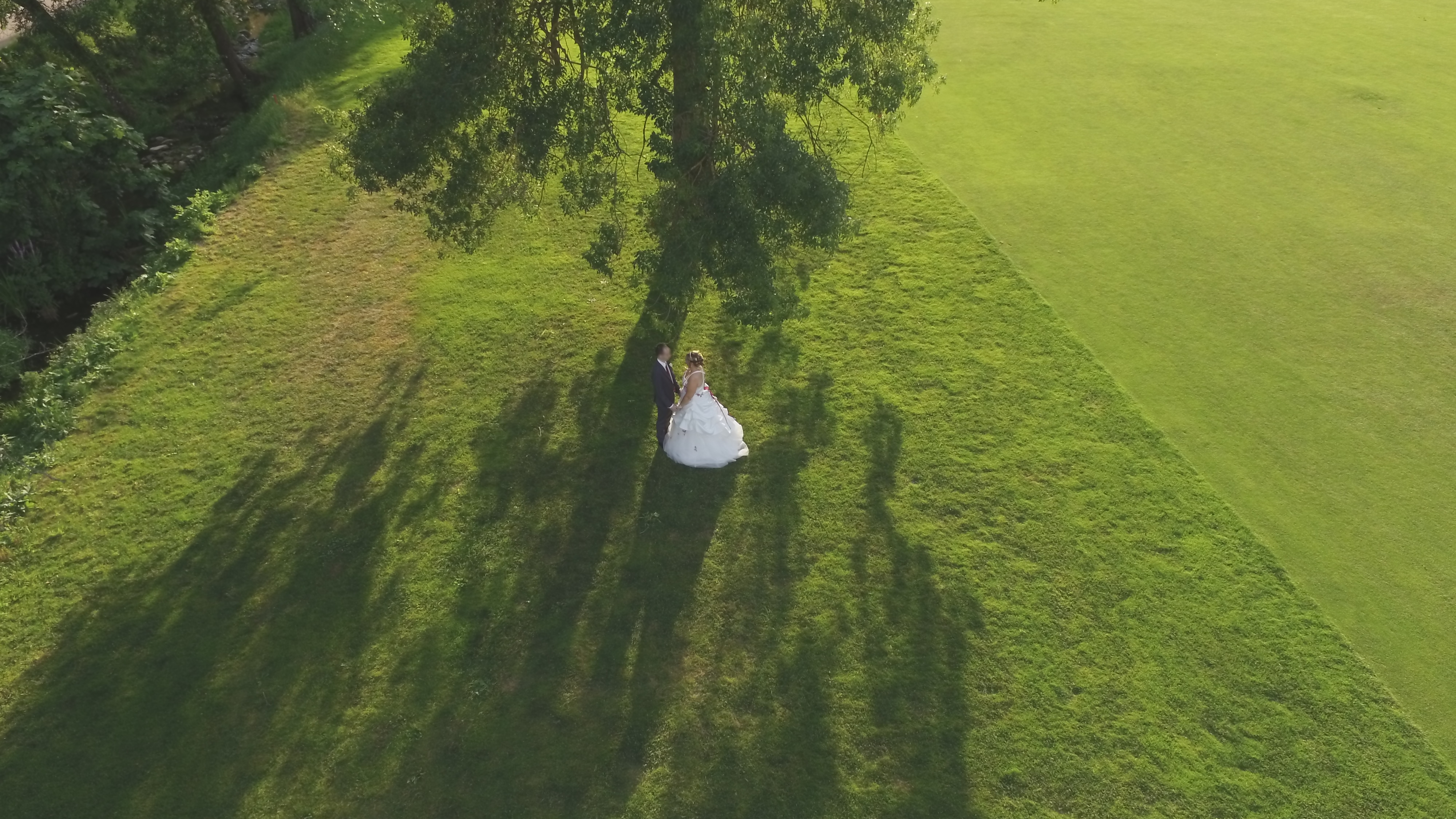 Mariage couple d en haut b