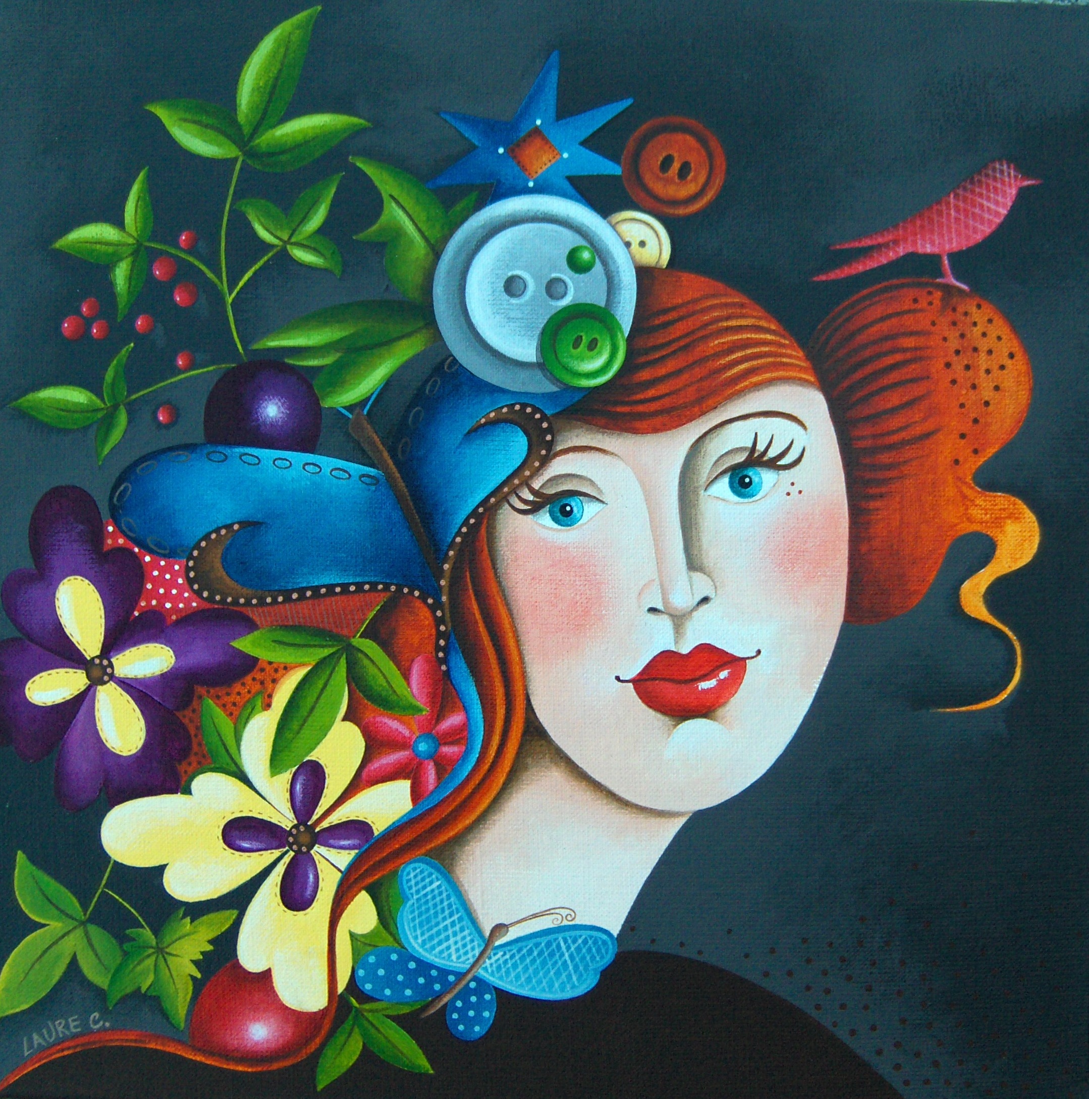La mercière (c) Laure Coudour