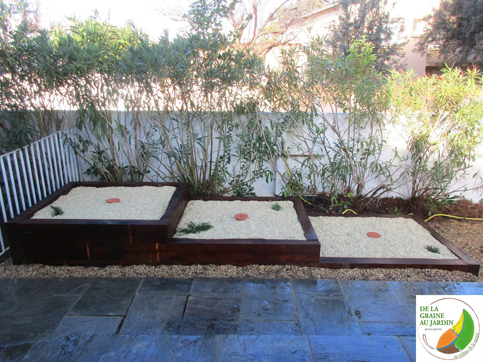 Jardiniere potager vue cote