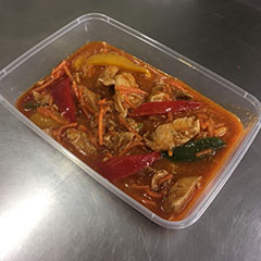 Poulet sauce sate