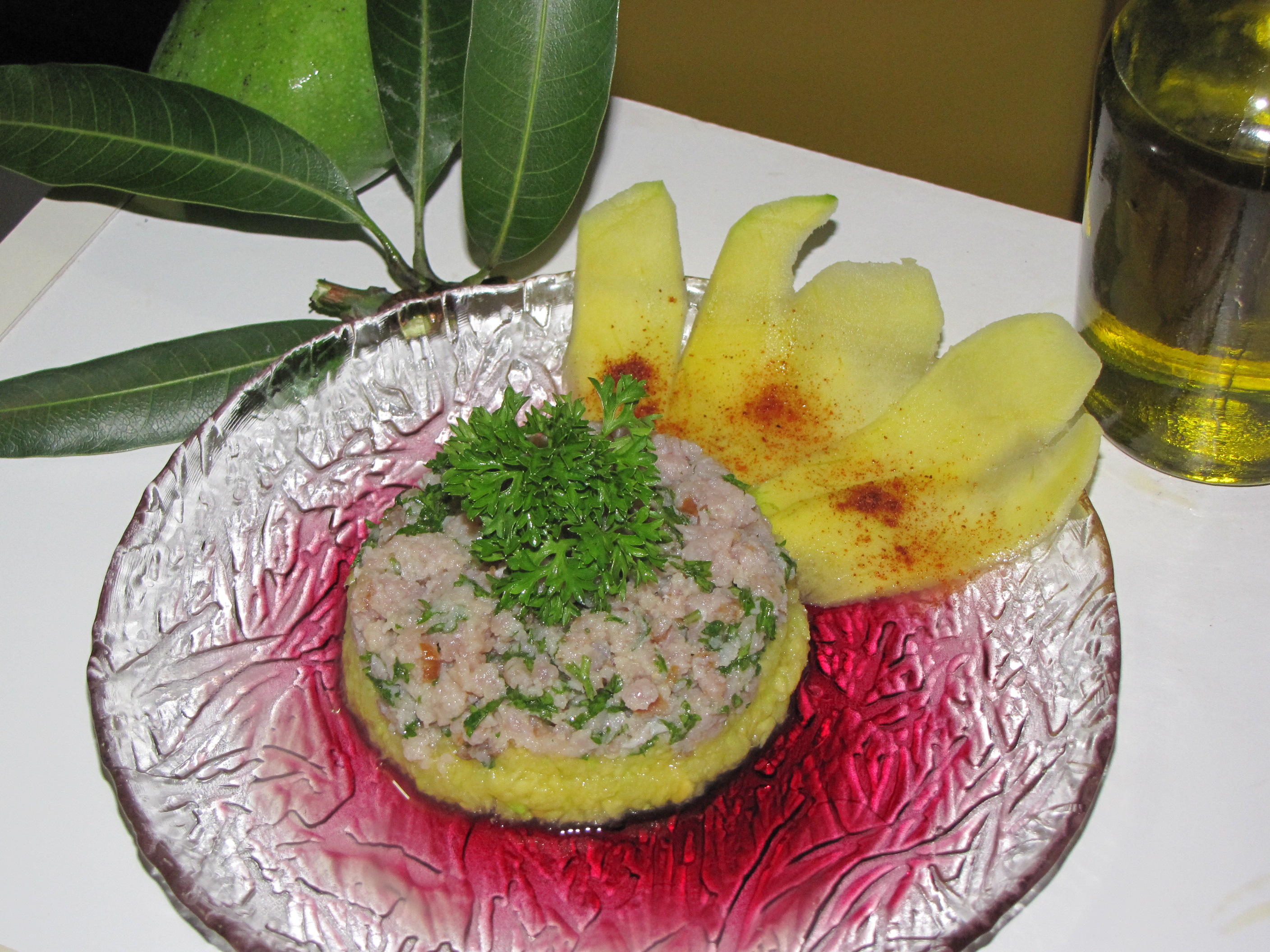 Tartare thon mangue 1