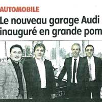 Journal du Centre du 21 juin 2013 - CONCESSION AUDI À NEVERS