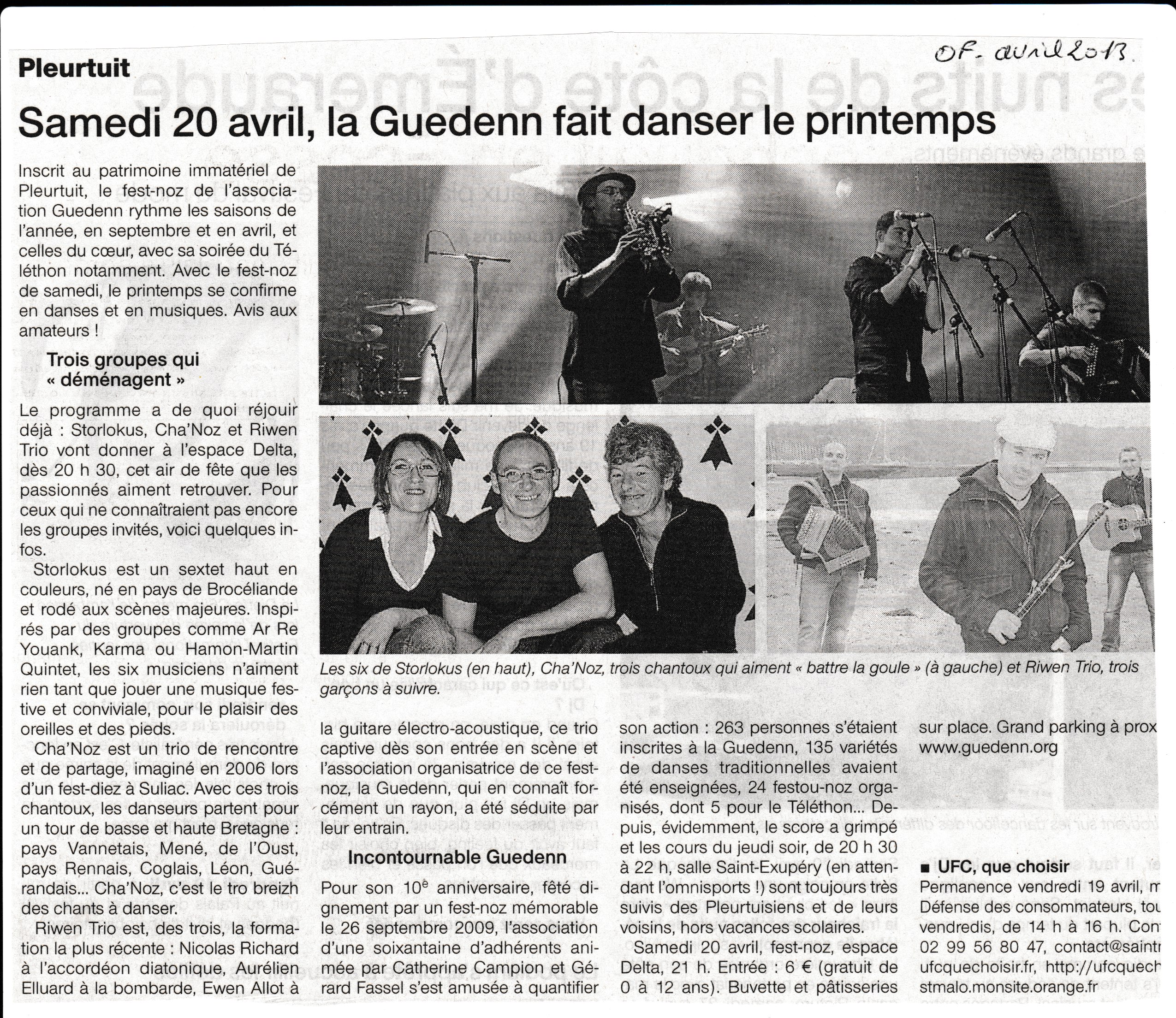 Presse cha noz 20 4 2013