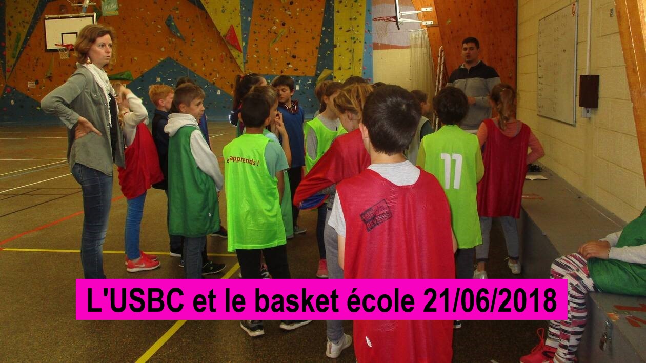 USBC et le basket ecole 21062018