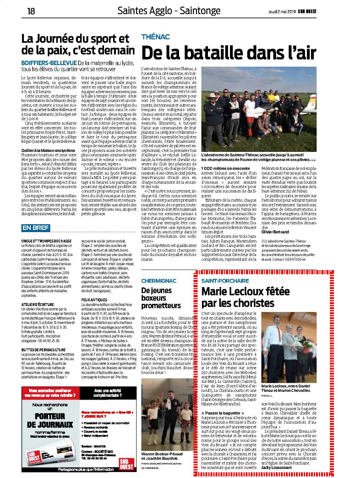 Sud ouest 02 05 2019 1 