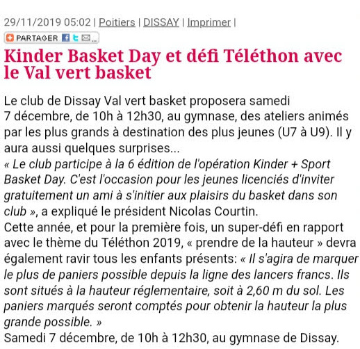 Telethon centre presse 2019
