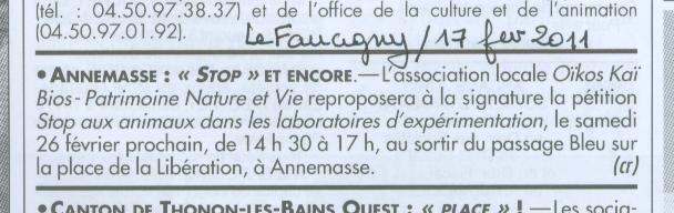 02 26 fev stopal et cfourrure faucigny