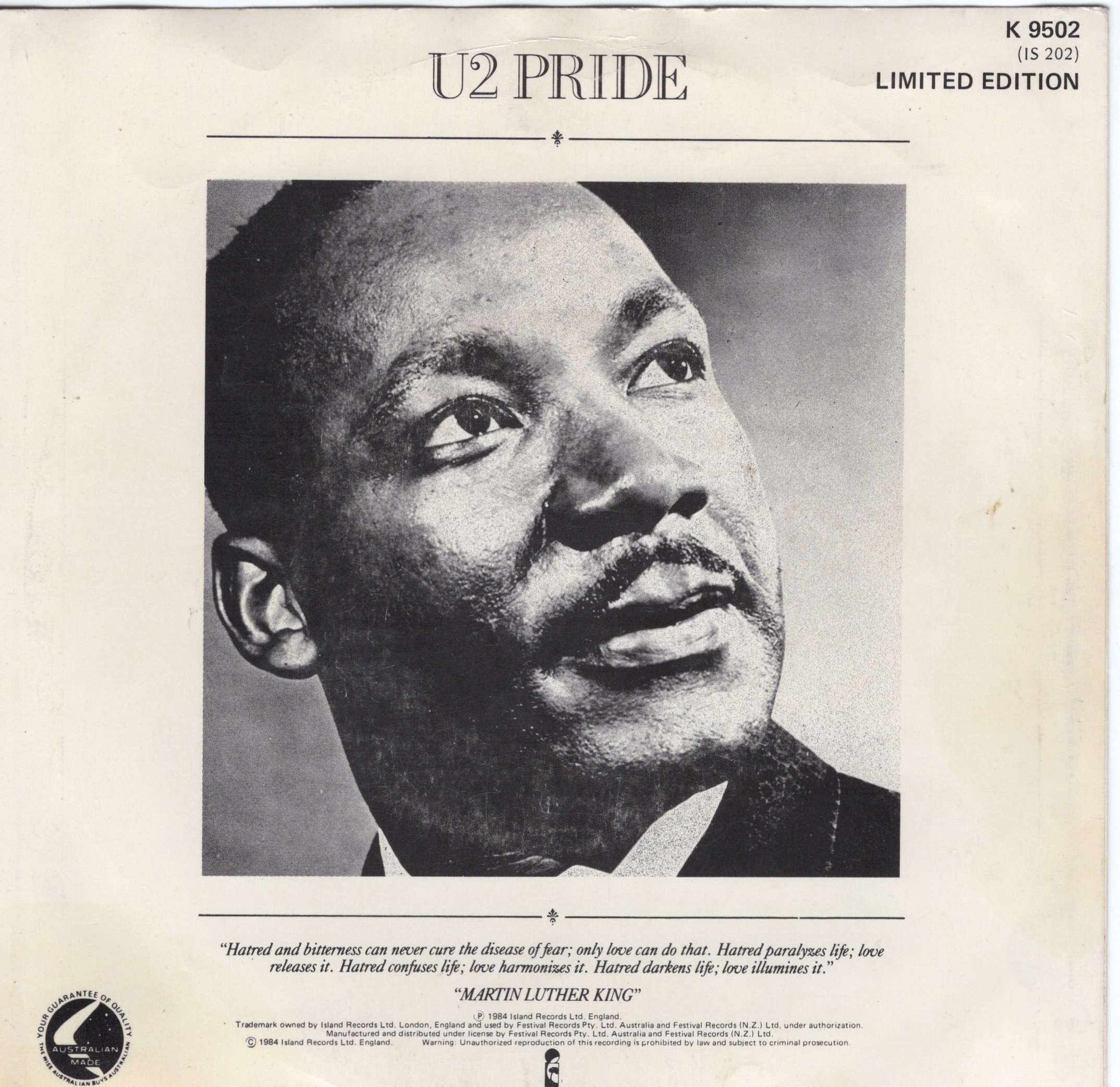 Pride au k9502 back 1