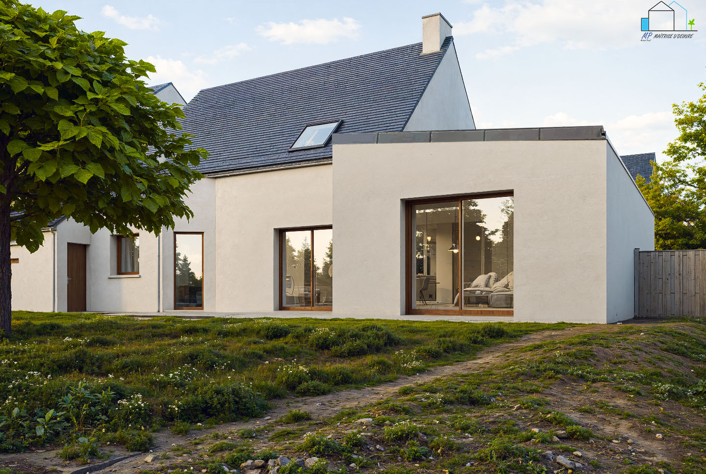 Extension d'une maison à L'Hermitage