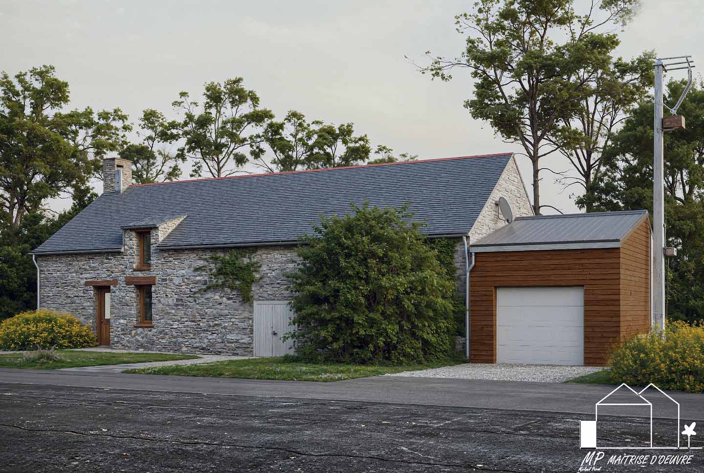 Extension Garage à La Dominelais