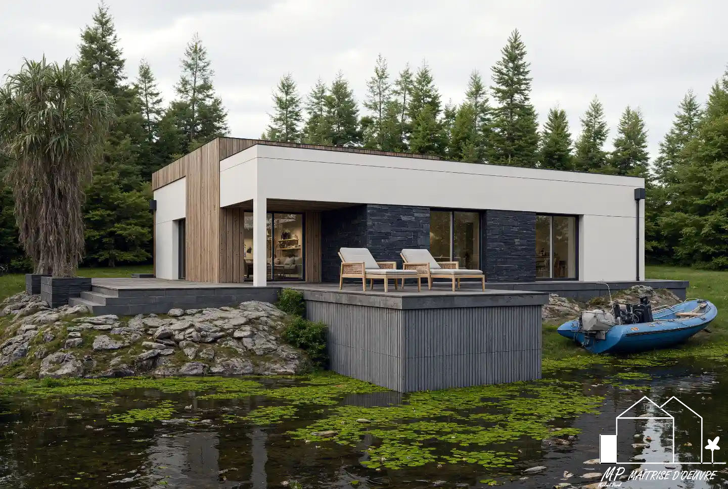 Construction Maison Toit plat à Saint-Malo