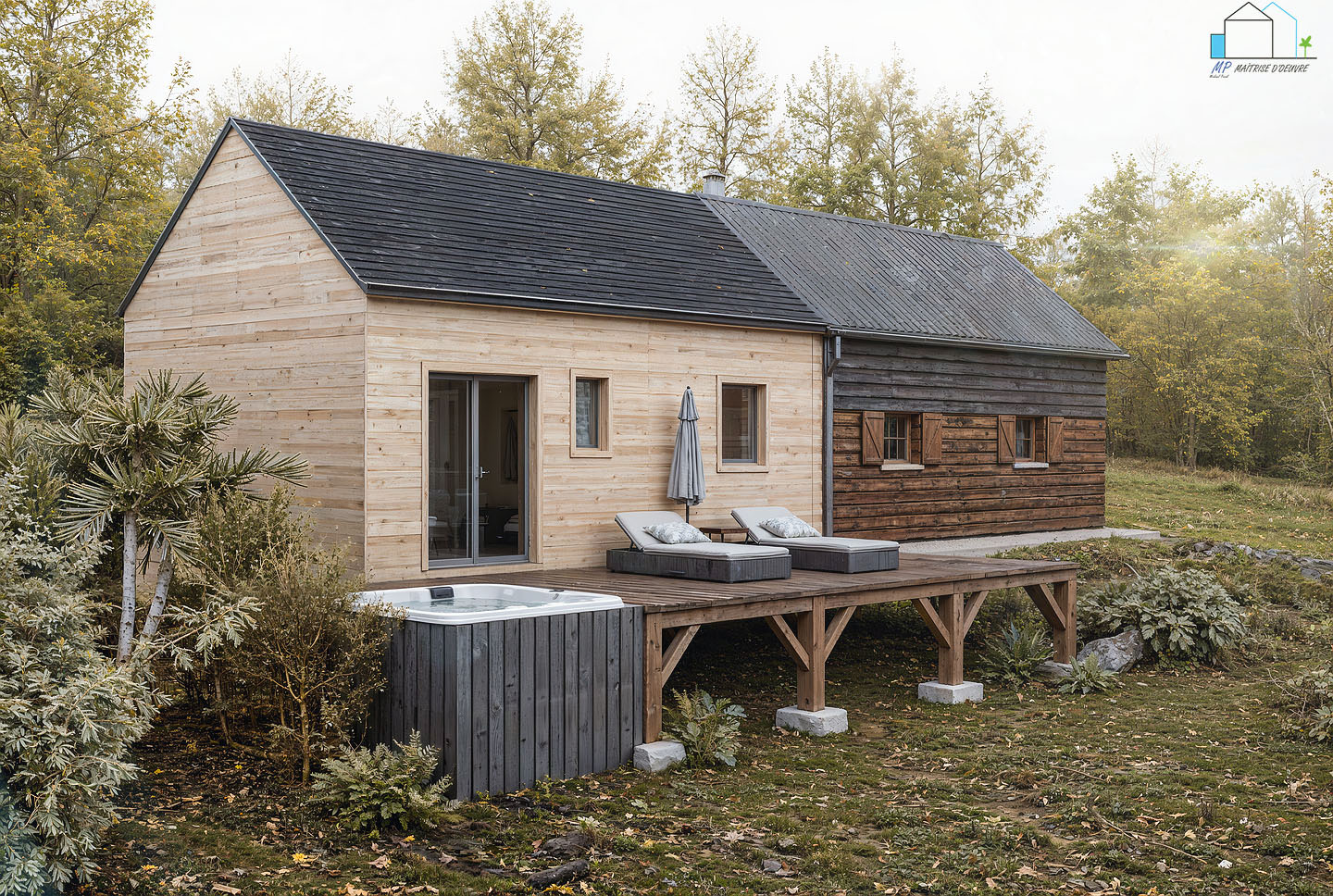 Construction Bois Ercé-en-Lamée