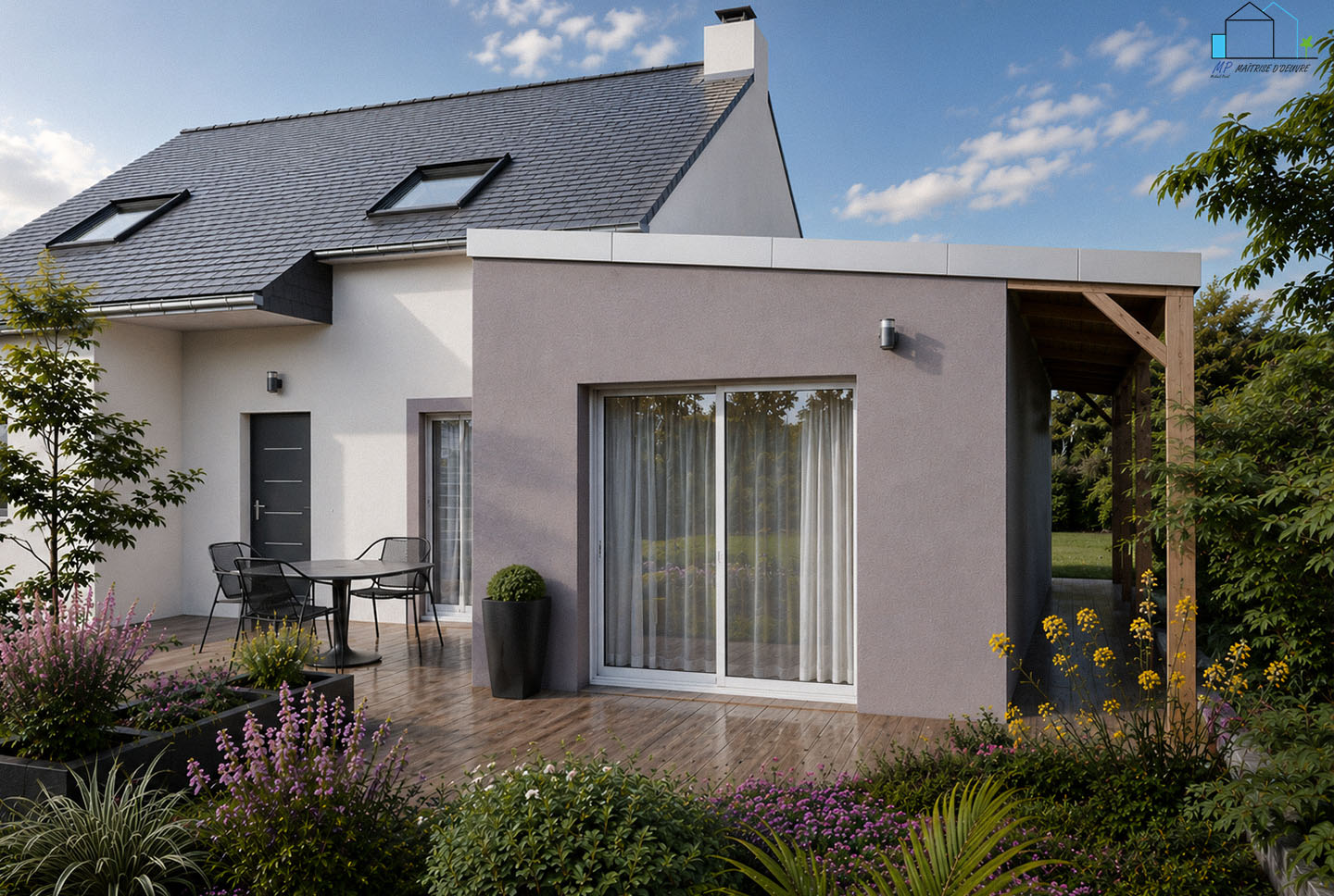 Extension à Bain-de-Bretagne