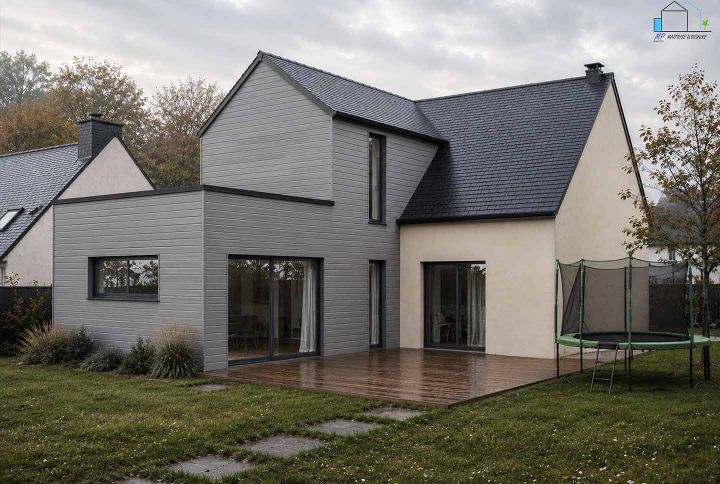 Extension à Bain-de-Bretagne - Extension réalisée