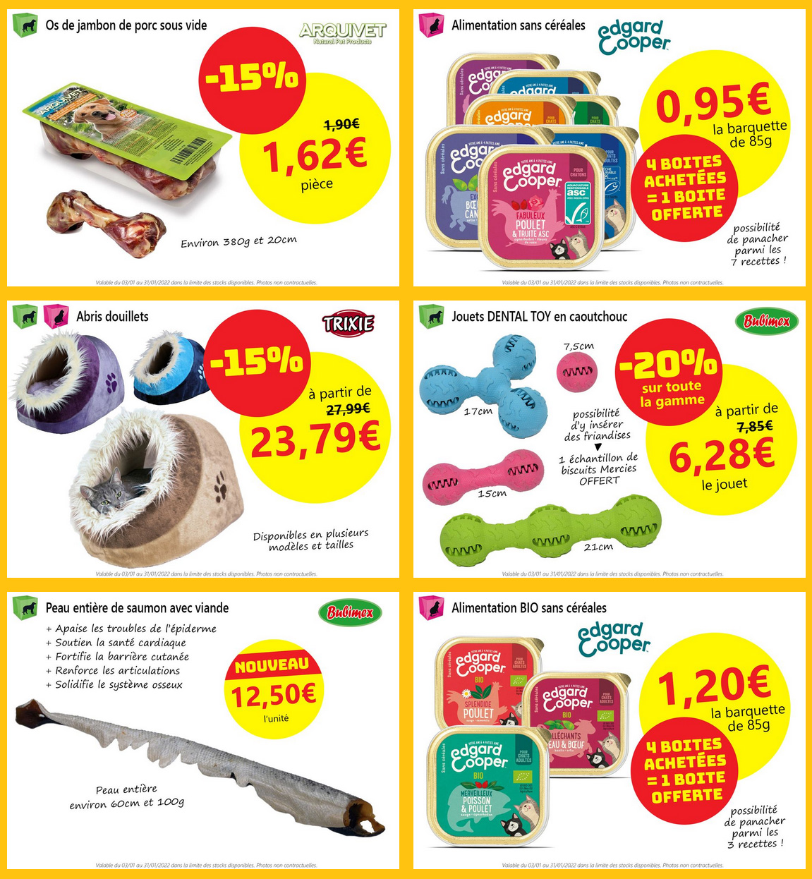 Promos de janvier