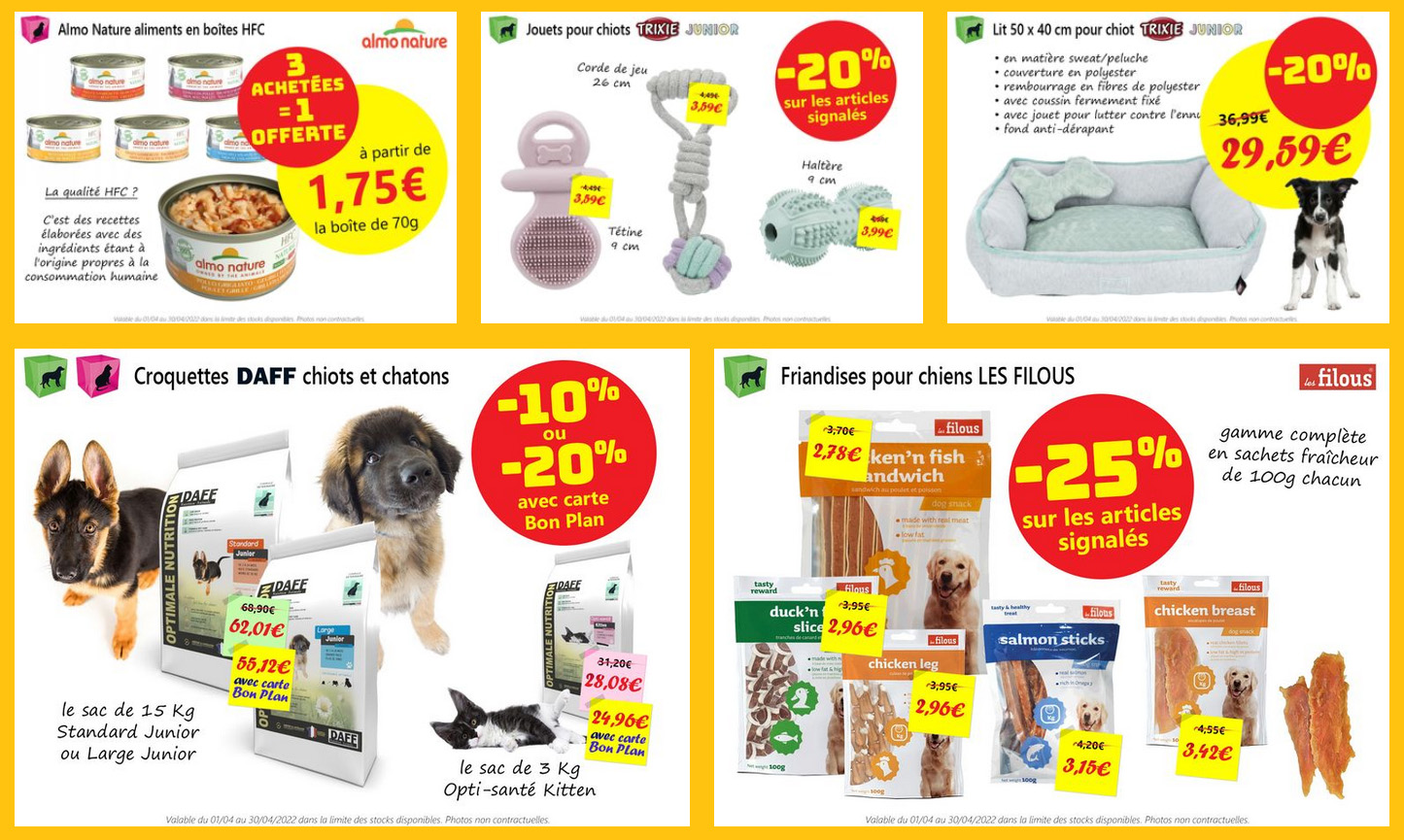 Promos d'avril