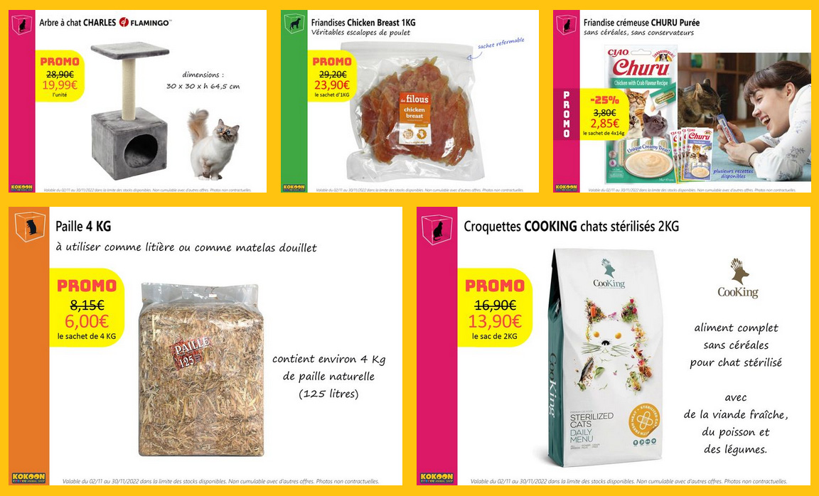 Promos du mois