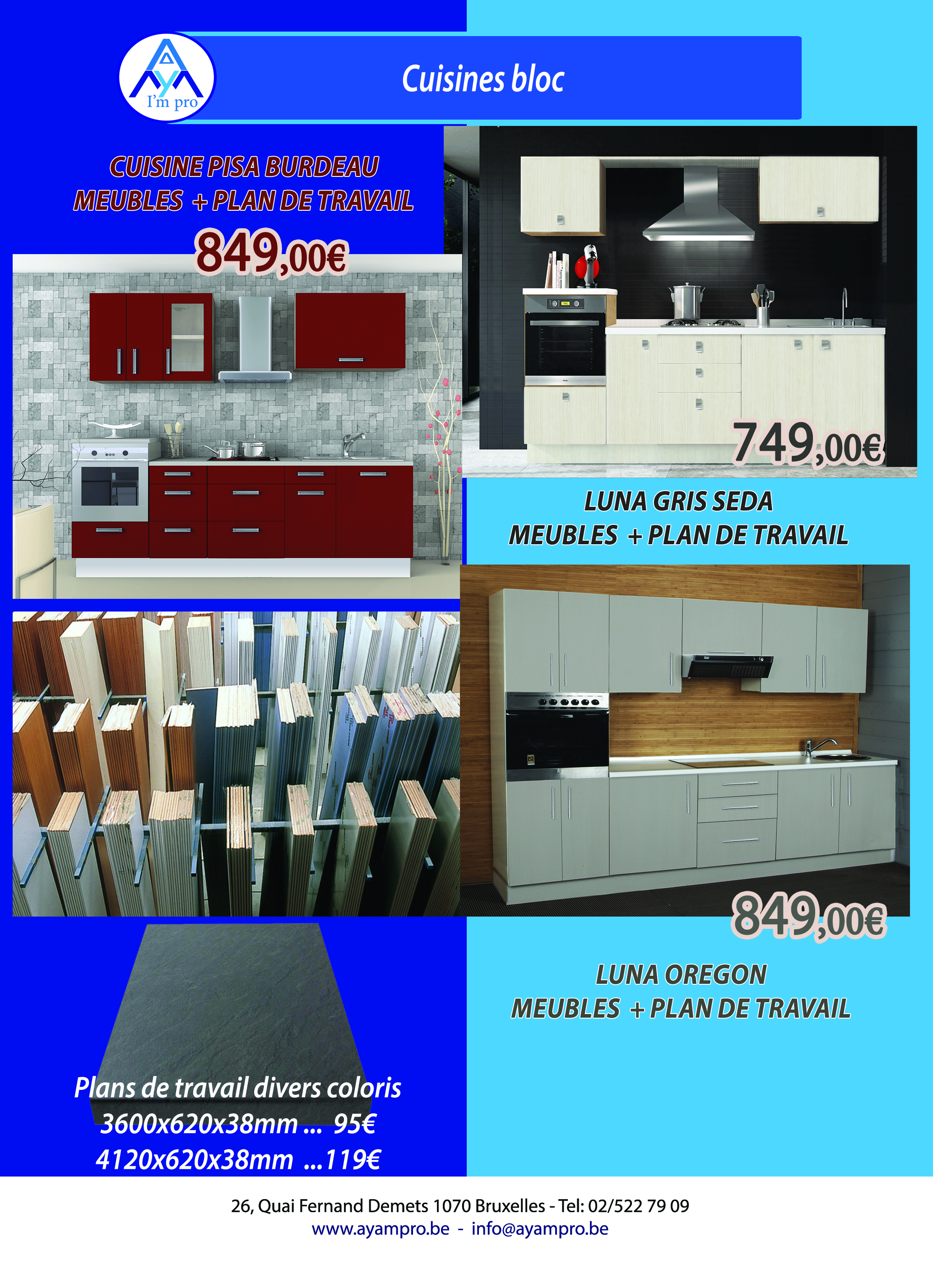 Cuisines bloc