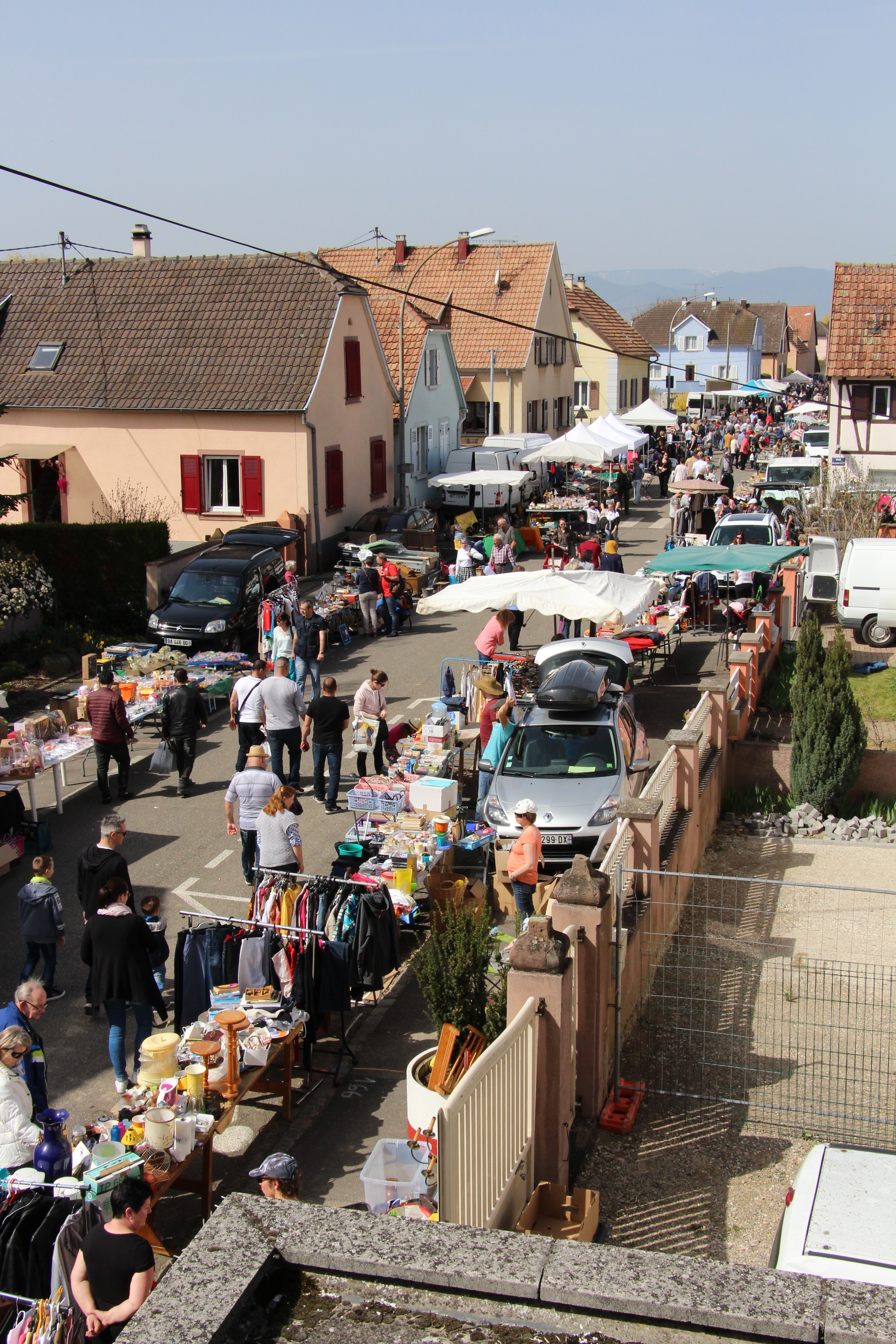 Rue vers l ouest